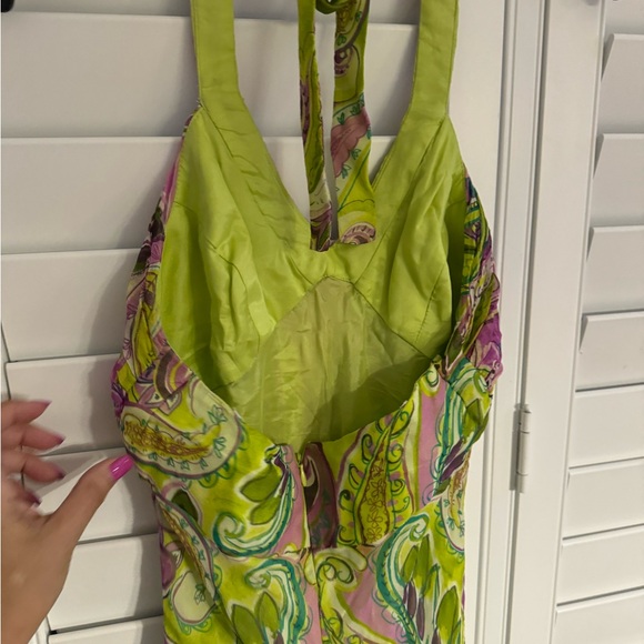 Beautiful multi-color long gown - Picture 6 of 7